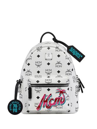 MCM x Snipes Stark backpack - White