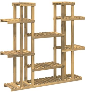 vidaXL Soporte De Plantas Blanco 123 X 25 X 114,5 Cm Vidaxl