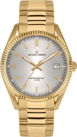 Jacques Lemans Womens 50-4N Ladies Derby Watch - Gold - One Size