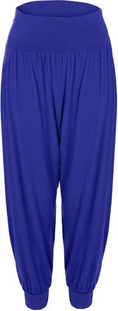 Generic Women Plain & Printed Alibaba Harem Baggy Style Trouser Ankle Cuff Elastic High Waist Full-Length Pajama Gym Sports Casual wear Yoga Pants (UK, Numeri