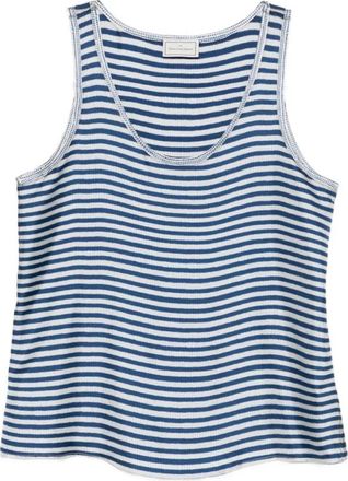 Pierre-Louis Mascia Aloe Tank - Dames - Tops zonder mouwen - Blauw - L - Tops