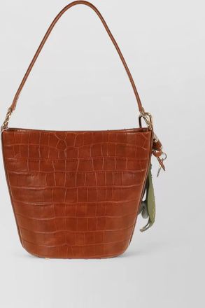 Self Portrait leather shoulder bag