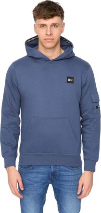 Duck and Cover Heren Wrentham Hoodie (Denim Blauw)
