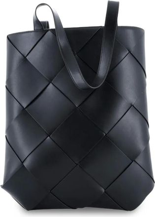 Bottega Veneta Billboard Intrecciato Leather North South tote bag - Black