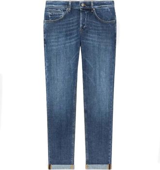 Dondup George Skinny Jeans - Heren - Slim Fit Jeans - Blauw - W32 - Katoen - Jeans