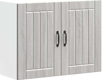 vidaXL Vidaxl - Kitchen Wall Cabinet Lucca Grey Sonoma Engineered Wood