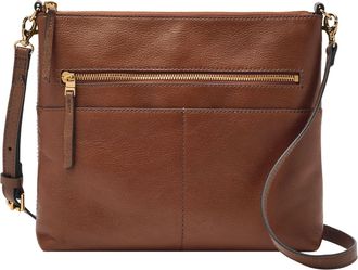 Fossil Womens Fiona Leather Crossbody