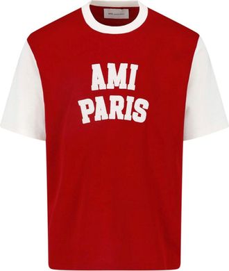 Ami T-Shirt Logo Stampata