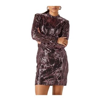 Moves Whitley Dress - Dames - Feestkleedjes - Veelkleurig - M - Polyester - Kleedjes