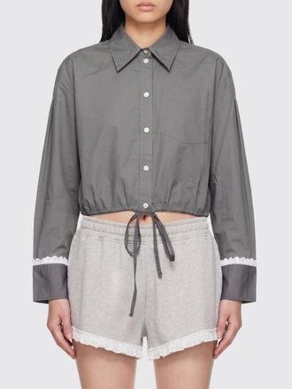 Ganni Shirt Woman color Grey