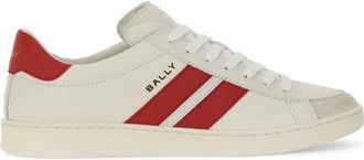 Bally Tyger Sneaker - Dames - Sneakers - Wit - 38 EU - Leer - Schoenen