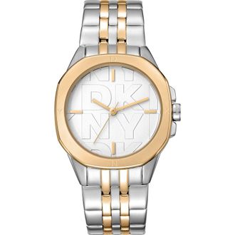 Gevril Group 316L Bracelet Watch in Two-Tone Silver/Gold at Nordstrom Rack