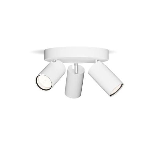 Spot da Parete Lampada Soggiorno Legno Nero Faretto Orientabile GU10