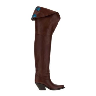 Chlo&eacute; Stivale Azelan Sovraginocchio - - Shoes - Donna - Marrone - 36 EU