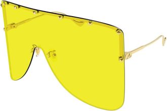 Valentino Gafas de sol Shield - Accessories - unisex - Amarillo - ONE SIZE
