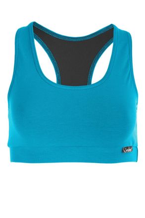 Winshape Sport-Bustier WINSHAPE WVR1, Damen, Gr. XL, blau (t&uuml;rkis), Obermaterial: 90% Baumwolle, 10% Elasthan, BHs Sport-Bustier
