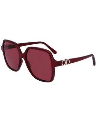 Ferragamo Ferragamo Womens Gancini 57mm Sunglasses