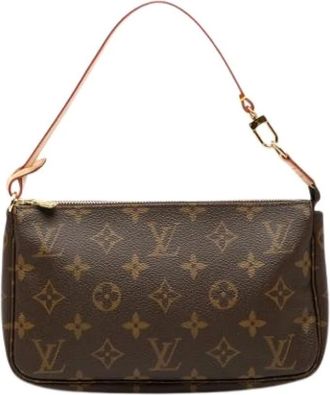 Louis Vuitton Pre-owned Shoulder Bags, female, Brown, Size: ONE SIZE Pre-owned Pochette Accessoires