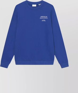 Les Deux long sleeve graphic hoodie with ribbed cuffs