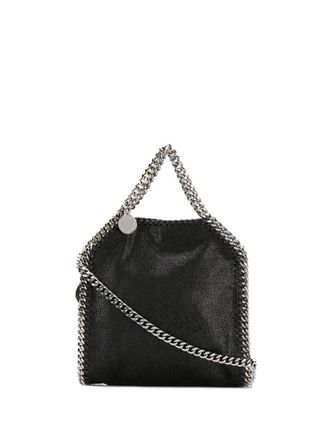 Stella McCartney Black Falabella tiny tote bag