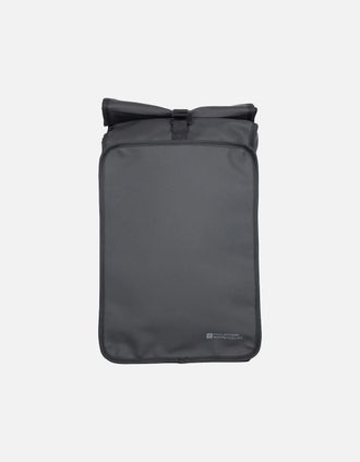 Mountain Warehouse Commuter Roll Top 22L Backpack - Black - Size: ONE size
