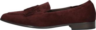 Stefano Lauran E2574 Loafers - Dames - Schoenen - Rood - Maat: 36 EU Leer