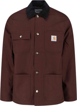 Carhartt Work in Progress Brown Dearborn Canvas Michigan Cotton Jacket
