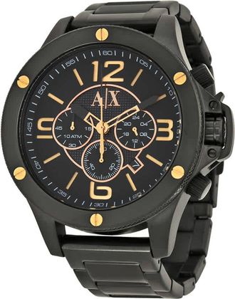 A|X Armani Exchange Chronograph Black Dial Mens Watch AX1513