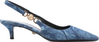 Versace Pumps Barocco 40mm - Blu