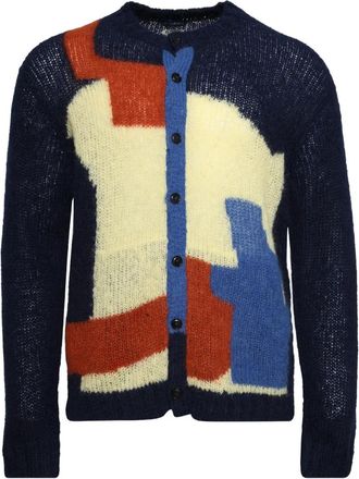 Bode Chapeau vest met grafische print - Blauw