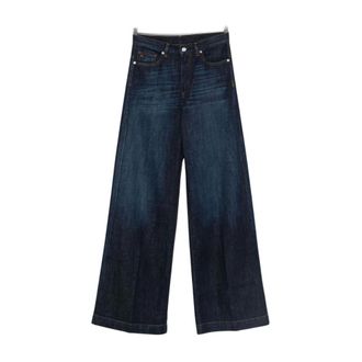 Nine In The Morning Jeans, Dames, Blauw, W30, Leer, Nadia Broeken