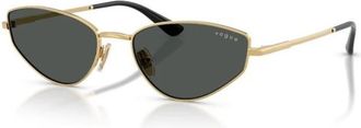 Vogue Eyewear Vo 4339S Zonnebrillen - Dames - Zonnebrillen - Geel - 56 MM - Accessoires