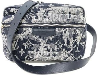 Louis Vuitton Vintage, unisex, Blauw, ONE Size, Pre-owned Vintage Sling Bag