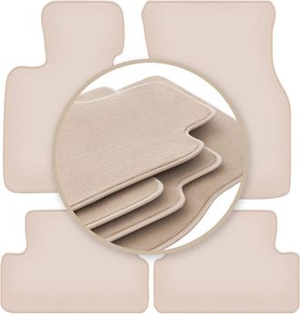 OEM Alfombrillas Premium Beige Para: Mini Cooper Iii F56 Hatchback 2014