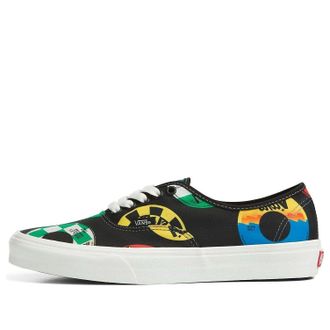 Vans Authentic Stacks Shoes Black Yellow Blue VN0A5JMPBML