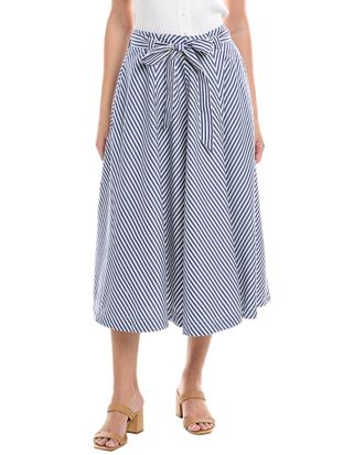 Madewell Dorsey Flare Midi Skirt