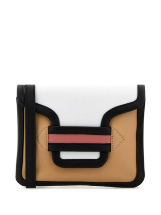 Pierre Hardy Alpha clutch bag - Neutrals