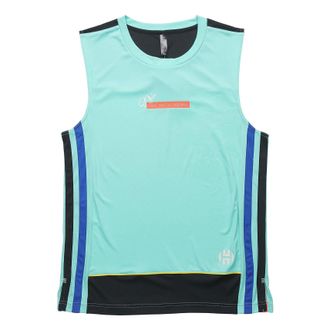 adidas Hrdn Tank Logo Gym Training Basketball Sports Vest Green GP9792