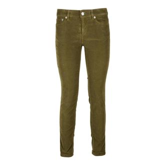 Dondup Mujer, Pantalones, Verde, Talla: W30