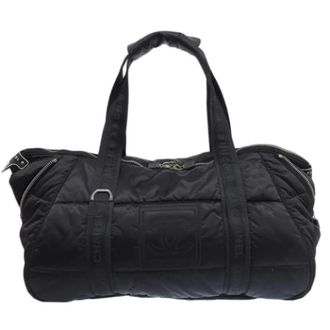 Chanel Pre-owned Nylon borse-chanel - - Pre-owned - Donna - Nero - ONE SIZE