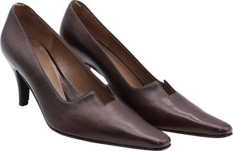 Gucci Womens Leather 75Mm Pump (Authentic Pre-Loved)