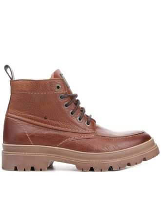 Canada Snow Mount Hektor Textured Leather Lace Boots