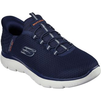 Skechers Summits - High Range Heren Sneakers Van Polyester In Marineblauw