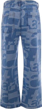 Arte Mens Jeans Raw Denim Cotton Trousers