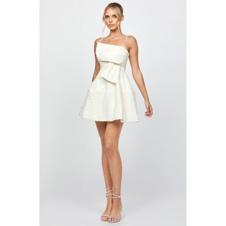 Bariano Kaelynn Bow Mini in Ivory at Nordstrom, Size 4