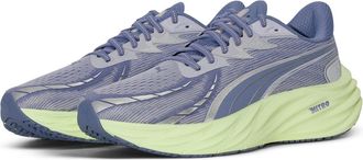 Puma Velocity Nitro 4 Trainers Mens Road Running Shoes Silver/Spritz 11 UK