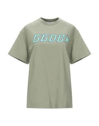Tシャツ・カットソー GOLDEN GOOSE Men T Shirts GMP01220P00067135479 Green Golden-Goose-T-shirts-and-