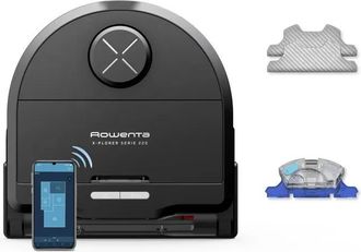 Rowenta Aspirador Robot Rowenta X-plorer Serie 220 Navegaci&oacute;n L&aacute;ser Fregado