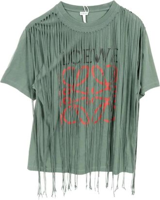 Loewe T-shirt Anagram anni 2010 - Verde