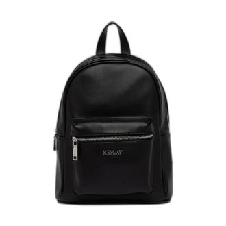 Replay Backpacks, female, Black, Size: ONE SIZE Spring/Summer Backpack